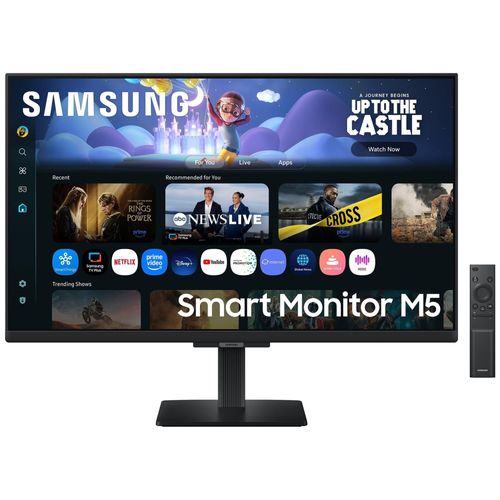 Samsung S27FM500EU - M50F Series - écran LED - Intelligent - 27" - 1920 x 1080 Full HD (1080p) @ 60 Hz - IPS - 250 cd/m² - 1000:1 - HDR10 - 5 ms - 2xHDMI - haut-parleurs - noir