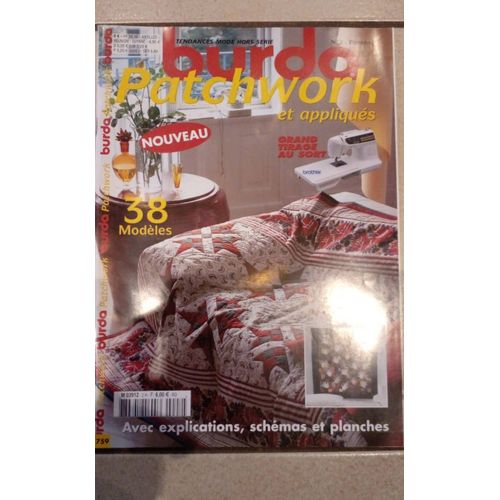 Burda Patchwork Et Appliqués Numéro 2