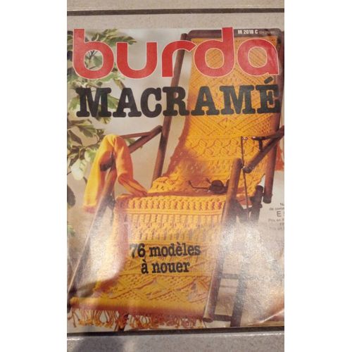 Burda Macramé M2018c