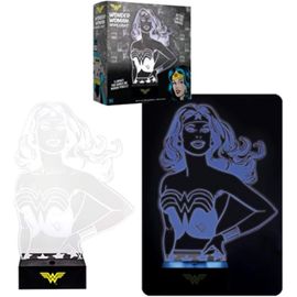 Kalsw-Dc Comics Wonder Woman Hero Lumière,Acrylique,Multi