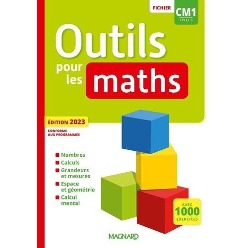 Outils Pour Les Maths Cm1 - Fichier - Edition 2023