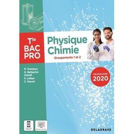 Physique-Chimie Tle Bac Pro Groupements 1 Et 2