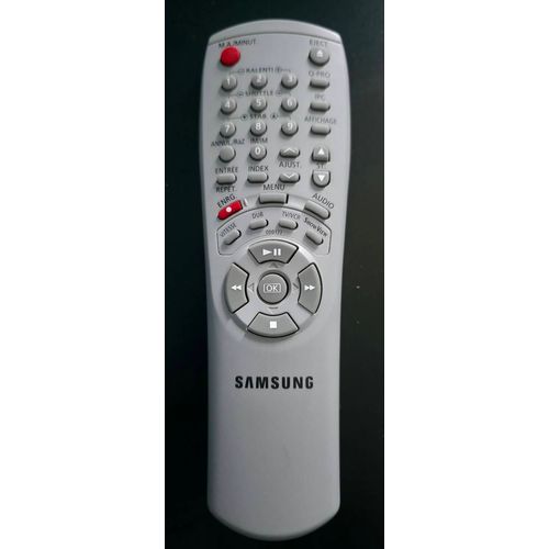 Télécommande Samsung pour magnétoscope SV 633 F
