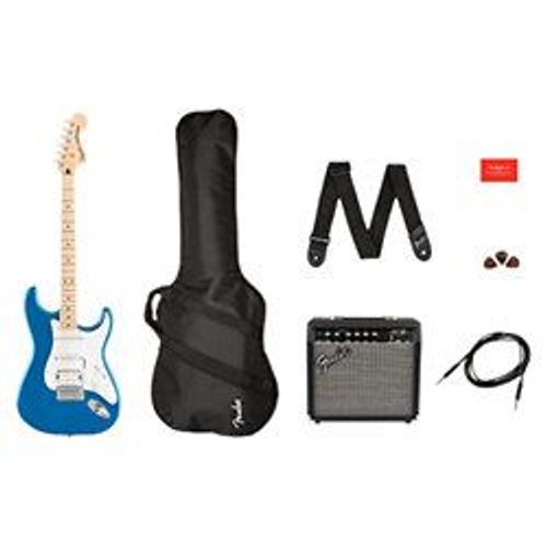 Squier Pack Affinity Series Stratocaster Hss - Lake Placid Blue