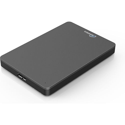 SEPT-500 GO Gris foncé Disque Dur Externe Portable USB 3.0 Super Rapide Vitesse de Transfert pour Une Utilisation avec Un PC Windows, Apple Mac, Xbox One et PS4