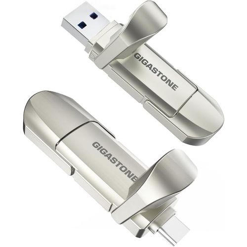 USB-C SSD Externe 256Go pour PS5 iPhone 16 USB 3.2 Gén2 jusqu'à 500Mo/s, 2 en 1 Disque SSD Portable Double Type-A + Type-C pour MacBook iPad Xbox Gaming Disque Dur ssd Sauvegarde