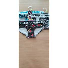 Lot De 3 Culottes Freegun Fille, Modèle De La Photo, Taille 6-8 Ans. Articles Neufs Avec Étiquettes D'Origine