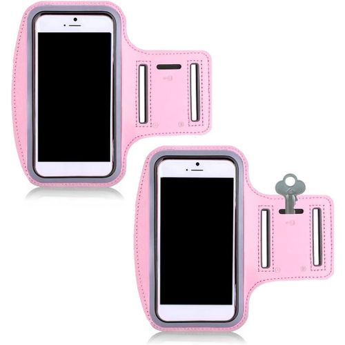 2 Pcs Brassard De Sport, Brassard De Sport Universel Réglable Pour Smartphone Jusqu'à 6.5 Pouces - Brassard Telephone Sport Porte Telephone Course A Pied Sport, Pour La Course À Pi[Pop940828]