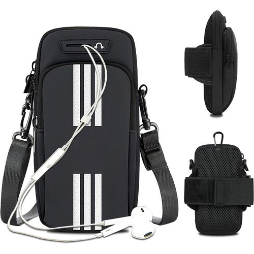 Brassard De Sport, Course À Pied, Fermeture Éclair, Sac De Support Léger, Étui Confortable Pour Téléphone Portable