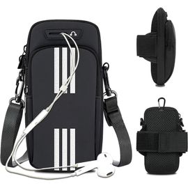 Brassard De Sport, Course À Pied, Fermeture Éclair, Sac De Support Léger, Étui Confortable Pour Téléphone Portable