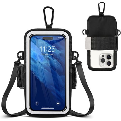 Wqs-Support De Téléphone Portable Pour Jogging, Brassard De Sport Multifonctionnel, Avec Sangle Réglable, Pour Téléphone Portable, Jogging, Accessoires Pour Iphone 16/15, Jusqu'à 6,9