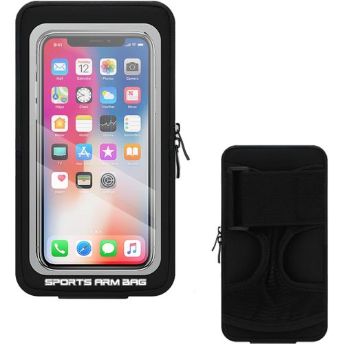 Wqs-Brassard De Sport Étanche Pour Téléphone Portable Iphone/Android, Support De Téléphone Réglable, Brassard De Course Pour Smartphones De 6,9", Accessoires De Jogging Pour L'extérieur Et Le Fitness