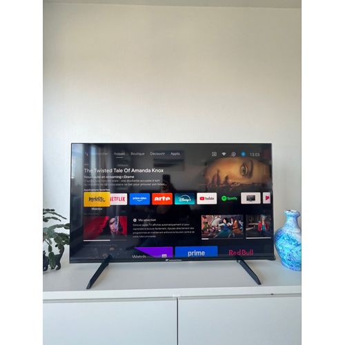 Continental Edison CEQLED43SA22B3 - 43" - TV QLED UHD 4K