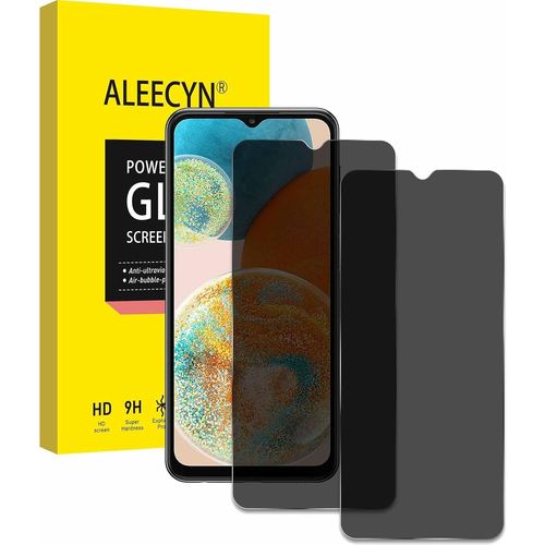 [2 Pièces] Verre Trempé Pour Samsung Galaxy A23 4G/5G Ecran Anti Espion, Film Protection Écran Anti-Espion, Sans Bulles, Ultra Solide, Anti Rayures, Dureté 10H, Privacy Film[LOT6193146]