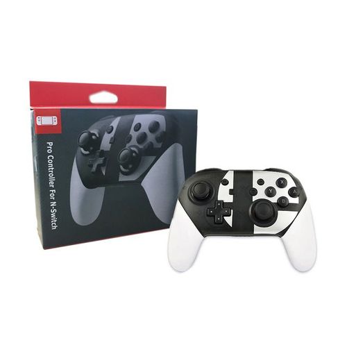 Blanc - Manette De Jeu Sans Fil Bluetooth Pour Nintendo Switch Pro, Manette De Jeu, Manette Pour Console De Jeu, Poignée 6 Axes, Accessoires