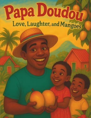 Papa Doudou: Love, Laughter And Mangoes: Bilingual Illustration Book: A Children's Book In Creole And English (Creole And English Bilingual Books)