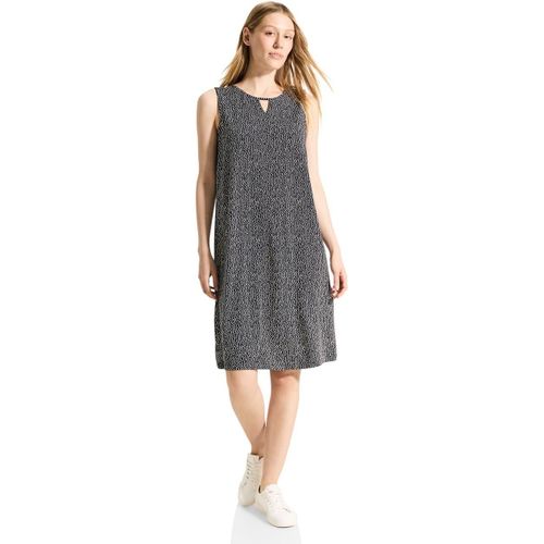 Tuyiu-B144116 Robe En Jersey Avec Imprimé, Bleu Universel, M Femmes