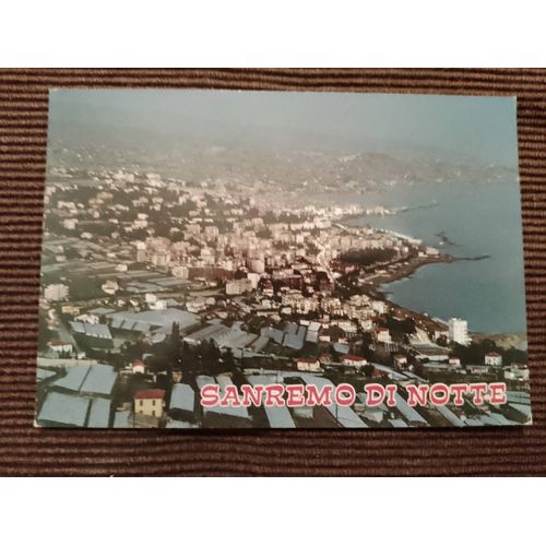 Carte Postale Colorée "San Remo"Années 2000.