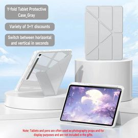 Étui De Protection En Cuir Pour Tablette Samsung A9 Plus, Funda Samsung Galaxy S6 Lite A8 Tab S10 Fe S9 Fe Plus, Avec Porte-Stylo A9-White