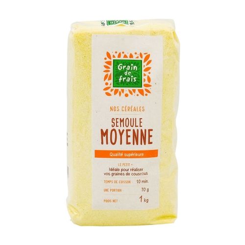 Semoule Moyenne - Paquet 1kg