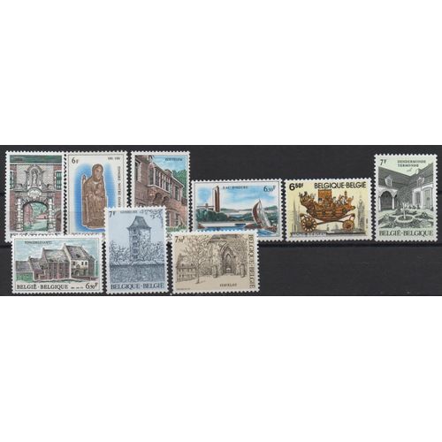 Belgique Timbres Tourisme-6