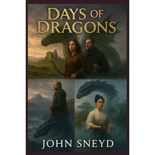 Days Of Dragons: The Dragon's Tails, A Mythic Fantasy Of Intertwined Irish, Norse, And Japanese Legends Adventure Of War, Rebellion, And Magic (The Sneyd Chronicles)
