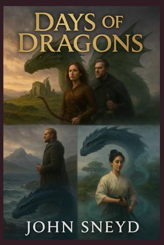 Days Of Dragons: The Dragon's Tails, A Mythic Fantasy Of Intertwined Irish, Norse, And Japanese Legends Adventure Of War, Rebellion, And Magic (The Sneyd Chronicles)
