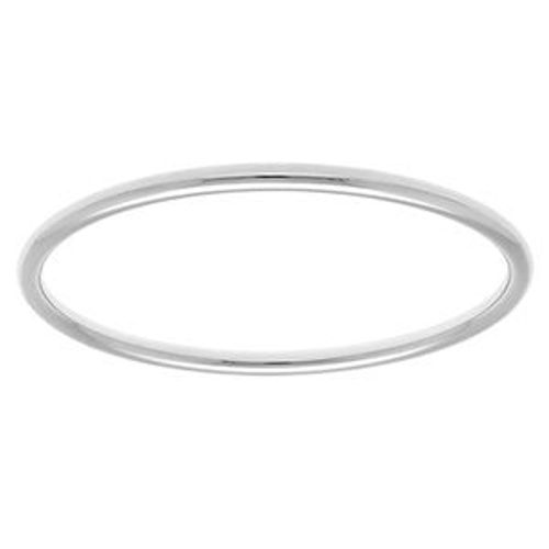Bracelet Acier Fil Rond 4mm Diamètre 65mm