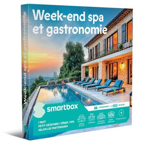 Week-End Spa Et Gastronomie - Smartbox - Coffret Cadeau Séjour