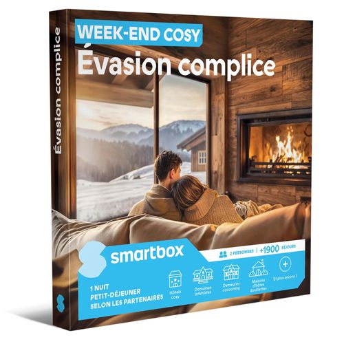 Week-End Cosy - Évasion Complice - Smartbox - Coffret Cadeau Séjour