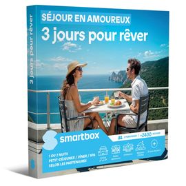 Séjour En Amoureux 3 Jours Pour Rêver - Smartbox - Coffret Cadeau Séjour