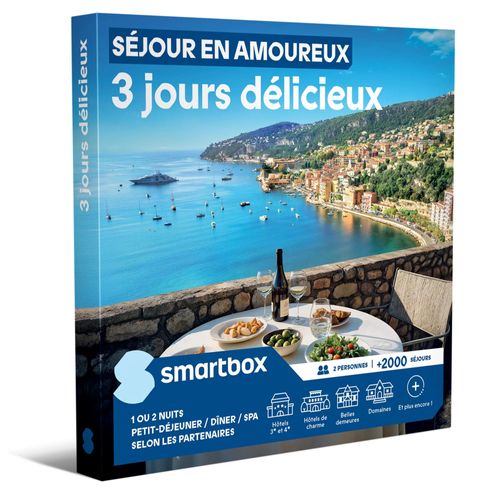 Séjour En Amoureux 3 Jours Délicieux - Smartbox - Coffret Cadeau Séjour