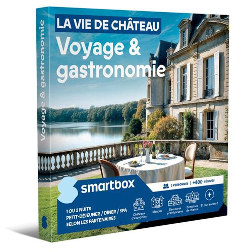 La Vie De Château - Voyage & Gastronomie - Smartbox - Coffret Cadeau Séjour