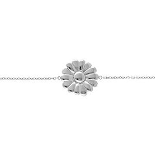 Bracelet Acier Fleur 16mm 16+3cm
