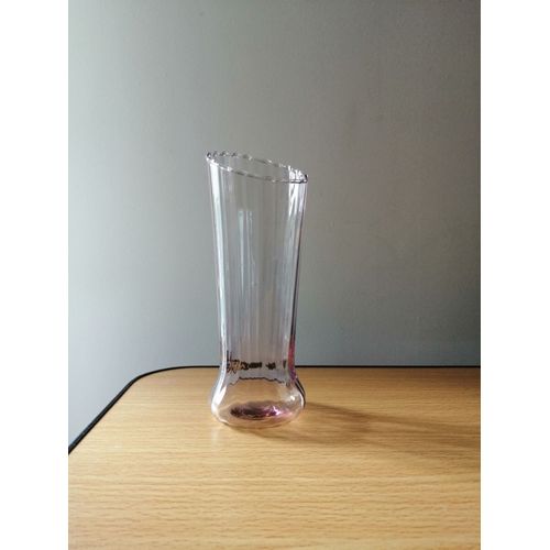 VASE transparent rosé