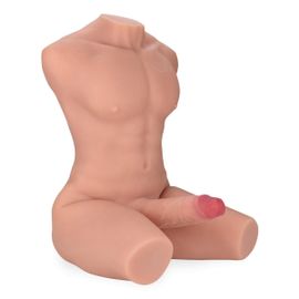 Buste Homme Pénis Vibrant Télescopique Et Anus Egor 7,9kg