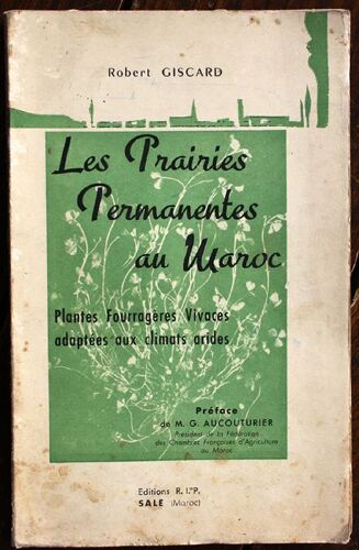 Les Prairies Permanentes Au Maroc. Plantes Fourragères Vivaces Adaptées Aux Climats Arides
