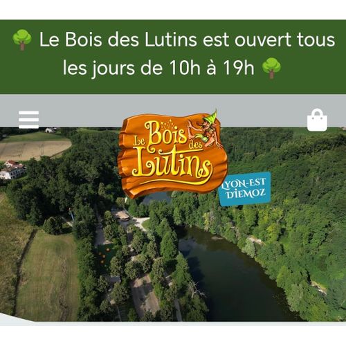 Billet D'entrée Parc Le Bois Des Lutins Diemoz