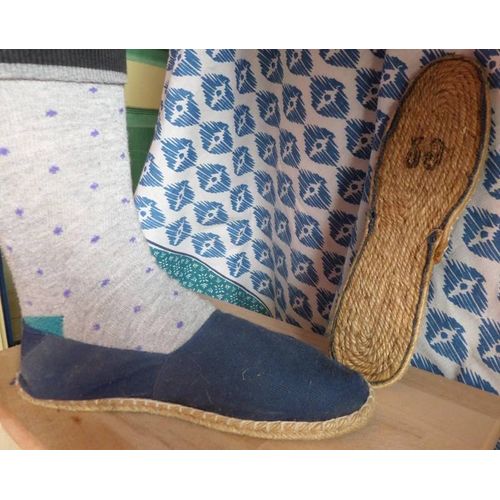 Chaussures Espadrilles Bleu - Pointure 38