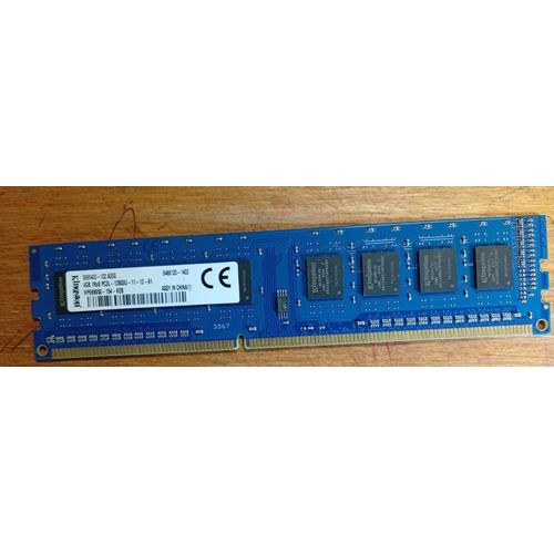 memoire kingston 4Go 1Rx8 PC3L-12800U-11-12-A1