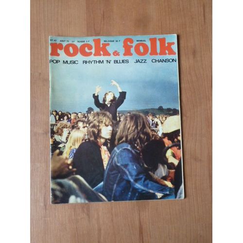 Rock And Folk 43 De Août 1970