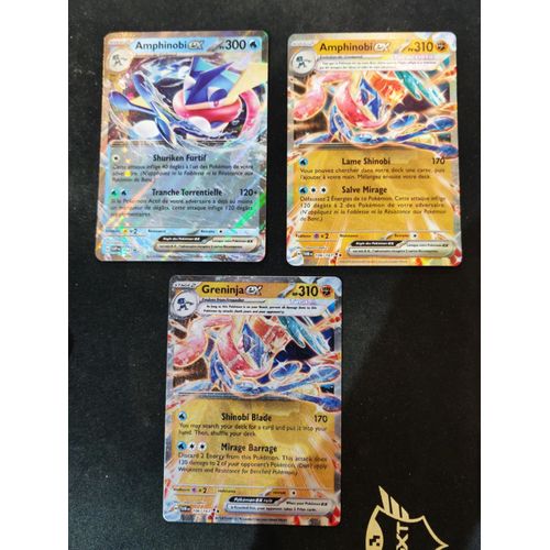 Pokemon Cartes Promo Upc Amphinobi Greninja Metalique 106 / 167 + 054 + 106/ 167