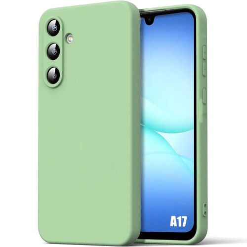 Coque Pour Samsung Galaxy A17 4g/5g, Protection Silicone Souple Slim Léger Anti-Rayures - Vert - Efconnection