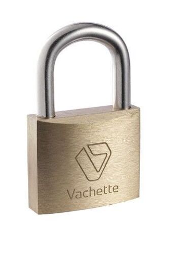 Cadenas sûreté Ajax 1322-45 VACHETTE - laiton à goupille - 15389000