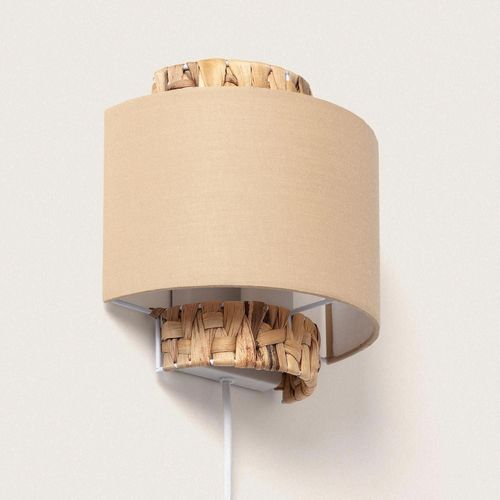 Applique Murale Fibres Naturelles Orléans Beige