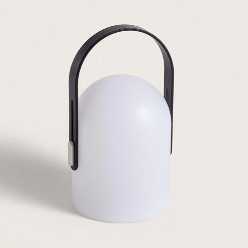 Lampe À Poser Led 3w Portable Avec Batterie Rechargeable Par Usb Akira Noir