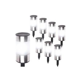 Inkazen Lot De 8 Bornes Solaires À Planter Ou À Poser
