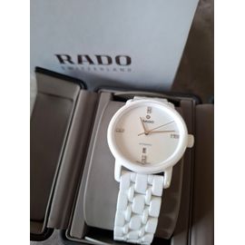 Montre Rado Diamaster 33 Mm Céramique Blanche Automatique