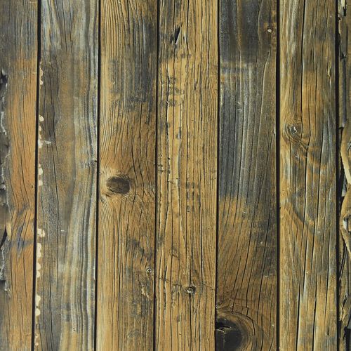 Teppc-Papier Peint Jaune Marron Et Bleu Sticker Mural Imperméable Effet Planche De Bois Contact De Grain De Bois Auto-Adhésif Pour Armoire Cuisine Chambre Salon Bureau Table Mur Porte 44,5x500cm