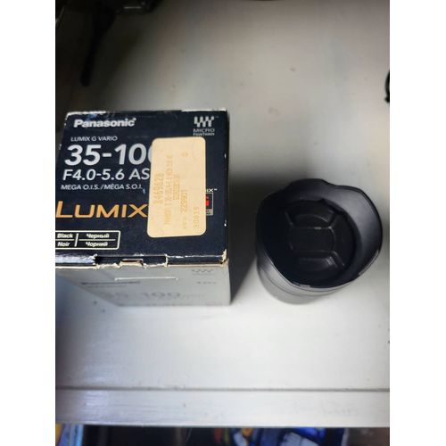Panasonic Lumix G Vario 35‑100 mm f/4‑5.6 (H‑FS35100) – Excellent état – Boîte incluse